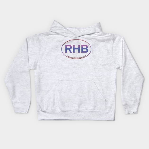 Rehoboth Beach Kids Hoodie by Natalie Bollinger